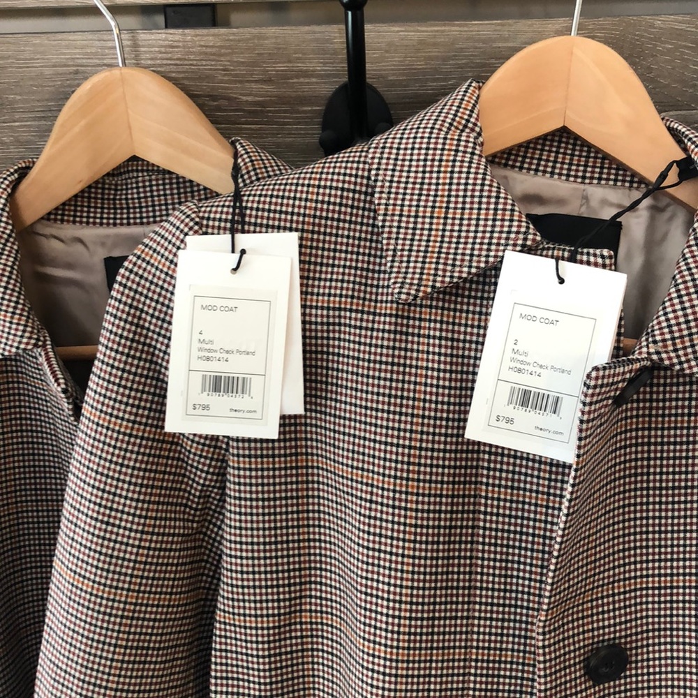 Theory Check Coat - Picture 4 of 4